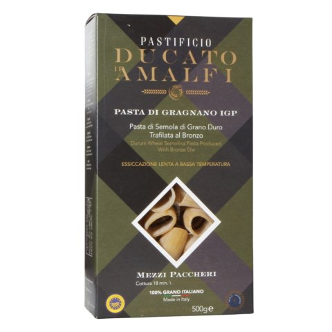 DUCATO D’AMALFI MAKARON MEZZI PACCHERI Włoski 500g